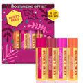 Baume à lèvres Burts Bees, coffret cadeau assorti de 4 baumes fruités à la cire d'abeille, idéal pour paniers cadeaux, 0,15 oz.
