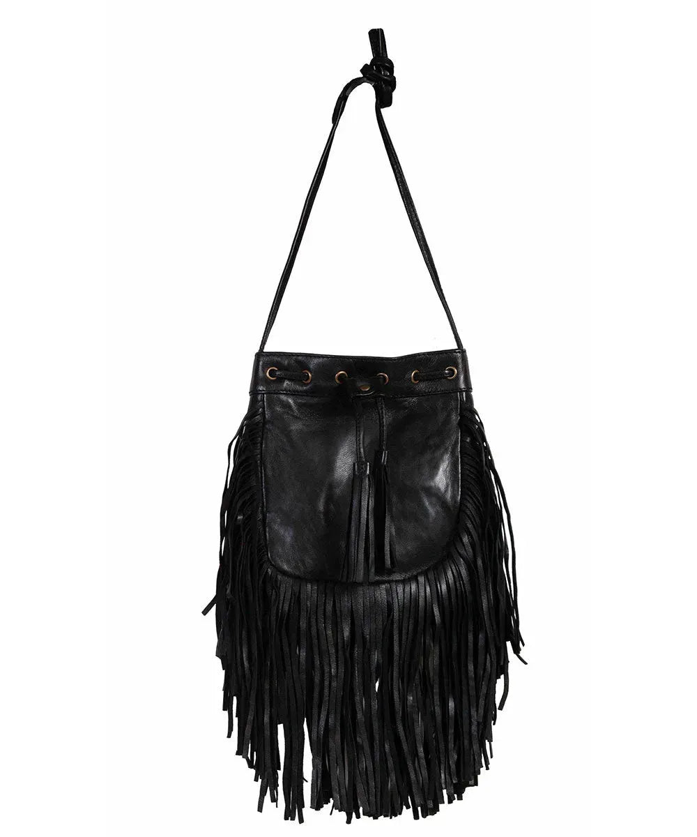 Sac seau à franges Scully Western Cascade - Sac à main femme