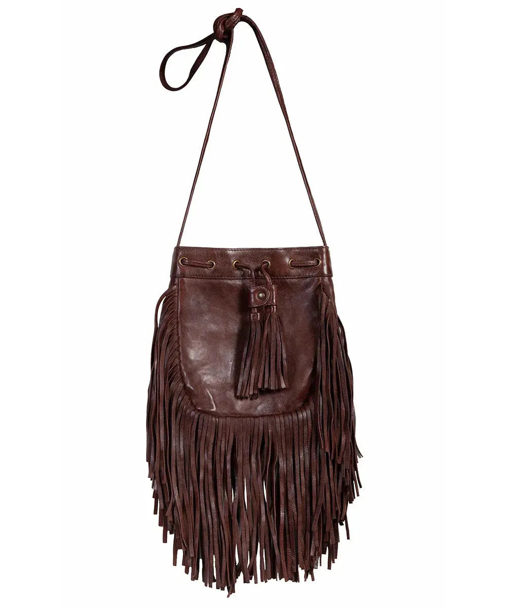 Sac seau à franges Scully Western Cascade - Sac à main femme