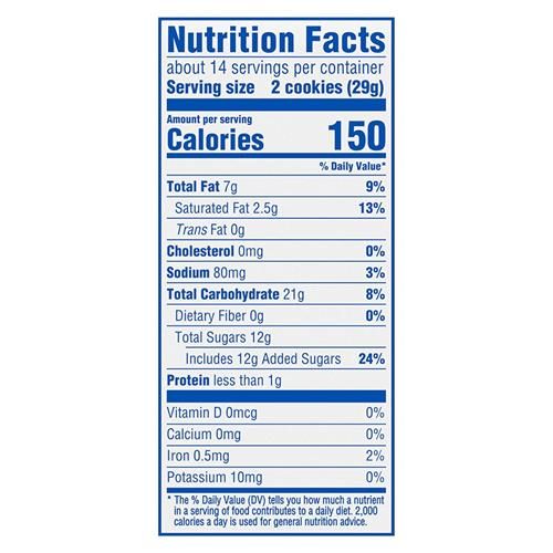 Biscuits Sandwich Dorés Double Crème Oreo, Format Familial, 530 g