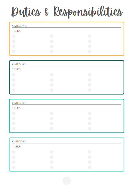 Bridal Shower Planner Printable - Editable Canva Template
