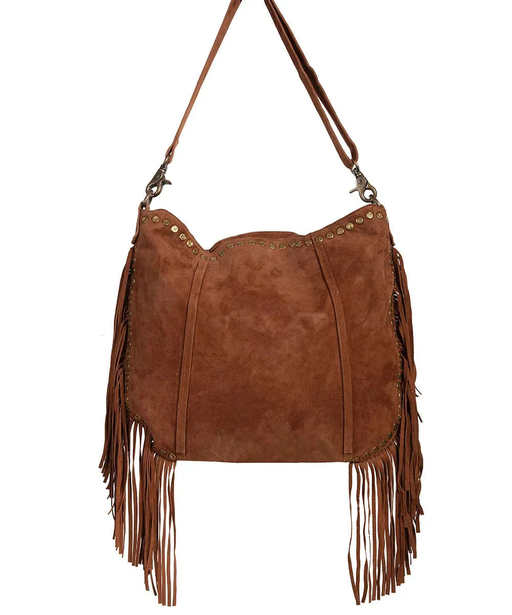 Sac à main Scully Wild West Azure pour femme