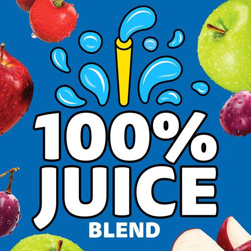 Capri Sun Boisson Jus à 100 % Goût punch aux fruits Mélange de jus entièrement naturel à base de concentré avec ingrédients ajoutés et autres arômes naturels, boîte de 10 unités, sachets de 177 ml