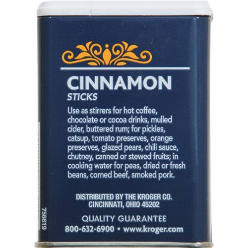Bâtonnets de cannelle Kroger 28 g