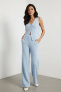 Ensemble pantalon large et haut sans manches Beach Bohème | Deux pièces