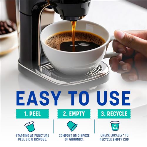 Kroger 100% Colombian Medium Dark Roast Coffee Pods 48 ct