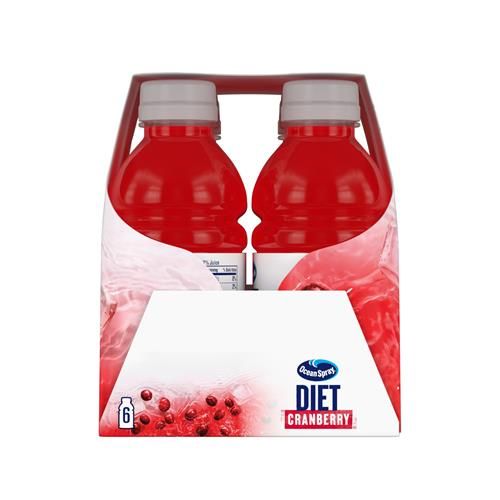 Boissons aux jus de canneberge Ocean Spray Diet, bouteilles de 10 fl oz, paquet de 6 (lot de 1)