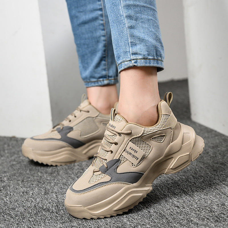 Chaussures de travail anti-perforation légères et respirantes – Baskets de sécurité pour femmes