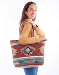 Scully Sérénité Coucher de soleil - Sac de plage pour femme