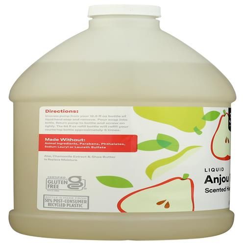 Recharge de savon liquide pour les mains Whole Foods Market, Poire Anjou, 1,89 L