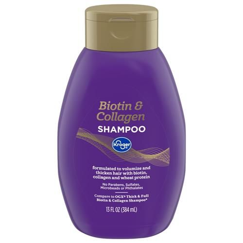 Shampooing Biotine & Collagène 13 fl oz Kroger