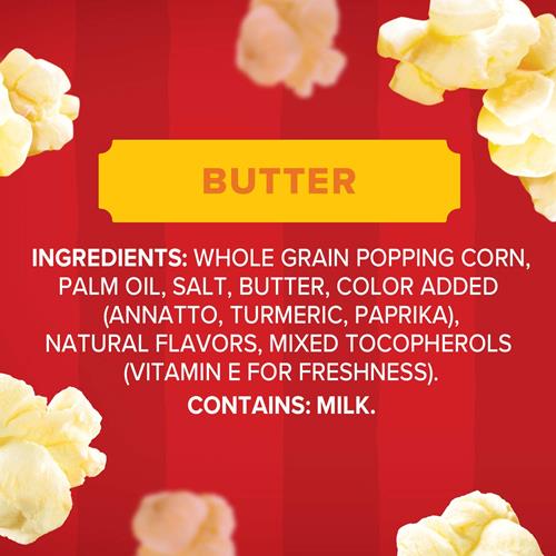 Orville Redenbachers Popcorn pour micro-ondes, saveur beurre de cinéma, 93 g, paquet de 3