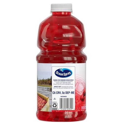 Boisson au jus de canneberge diététique Ocean Spray, bouteille de 3 L (paquet de 1)