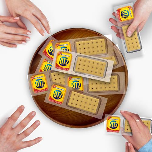 Handi-Snacks Ritz Crackers N Cheesy Dip Snack Packs, 10 Snack Packs