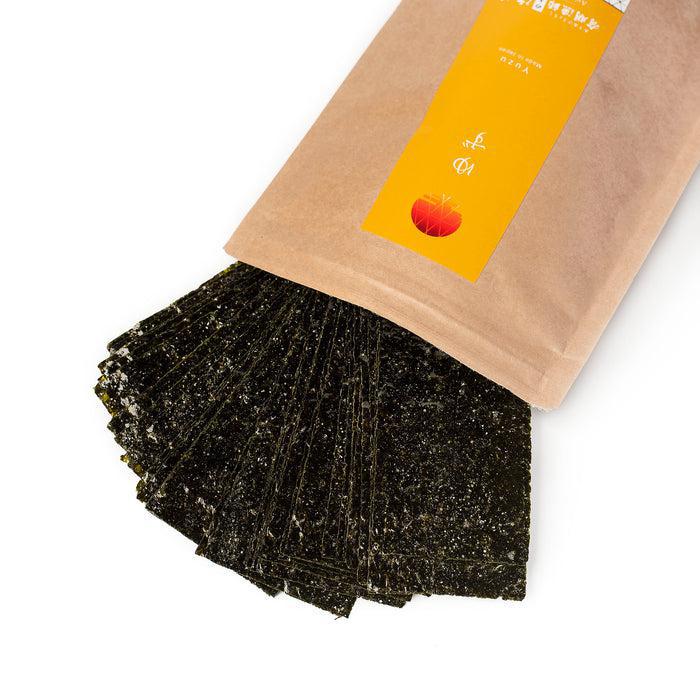J Basket - Algues grillées « Sushi Nori » (10 pièces | 1 oz)