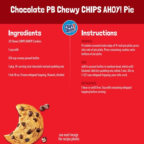 Chips Ahoy! Biscuits moelleux aux pépites de chocolat, format familial, 552 g