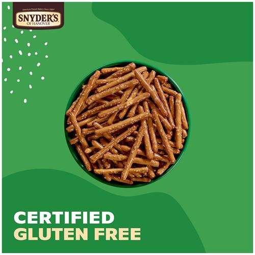 Snyders Of Hanover Bretzels, Bâtonnets de Bretzels Sans Gluten, 226 g