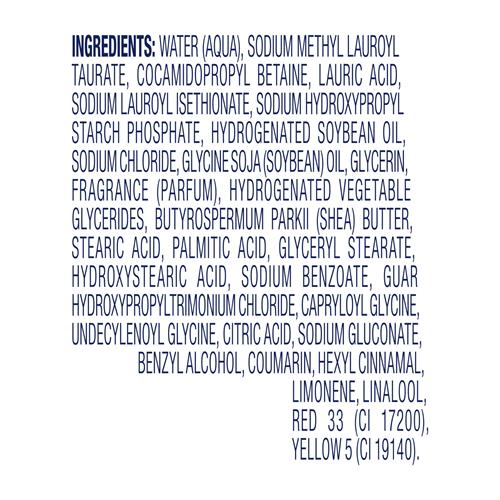 Nettoyant corporel Dove Beurre de karité et vanille pour une peau douce et hydratée pendant 24 heures, sans sulfates, sans parabènes, 591 ml