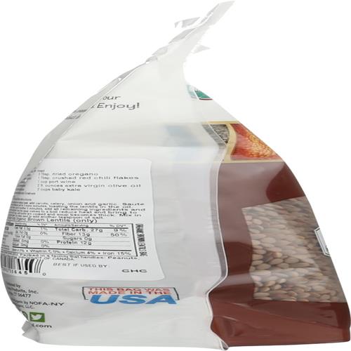 Aurora Products Lentilles Brunes Biologiques, 624 g