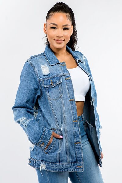 Élégance Femmes Vestes en Tweed Tendance Bureau Dames Bleu Longue Femme Automne Vintage Filles Vestes d'extérieur