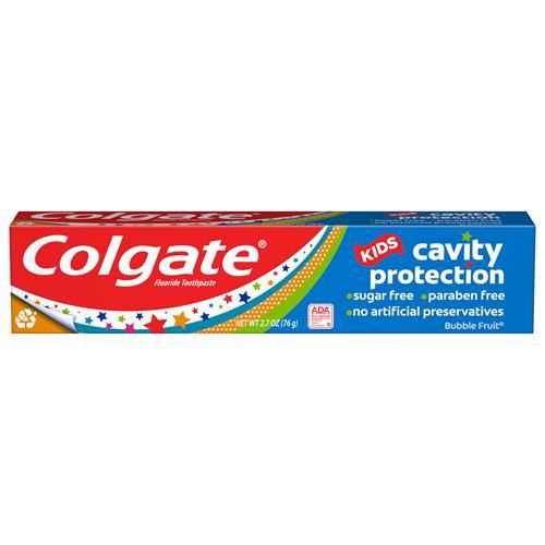 Dentifrice Colgate Kids Protection Anti-Carie, Saveur Tutti Frutti, 76 g