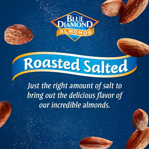 Amandes Blue Diamond, grillées salées, 453 g