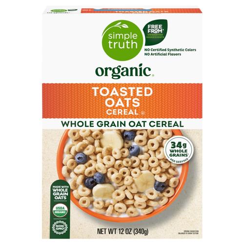 Céréales avoine grillée biologique Simple Truth 340 g