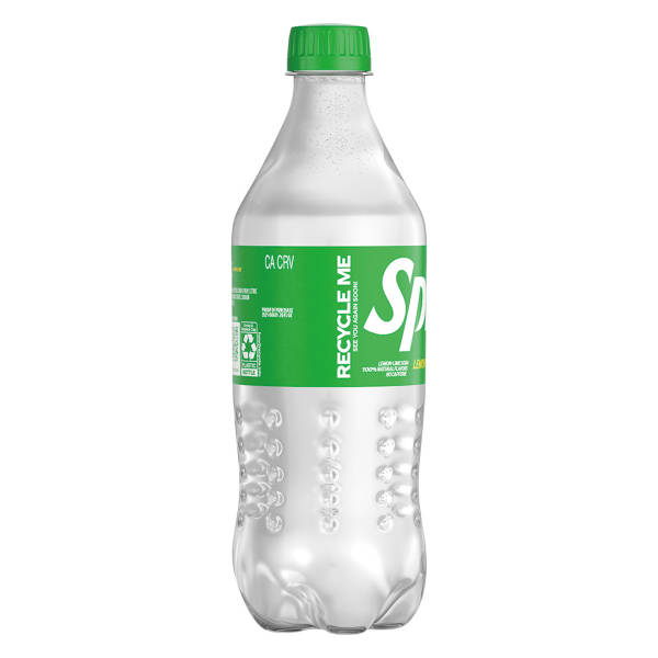 Boisson gazeuse Coca-Cola citron-vert, bouteille de 591 ml