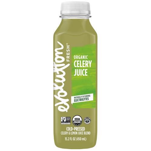 Mélange de jus de céleri biologique Evolution Fresh Glow, 450 ml