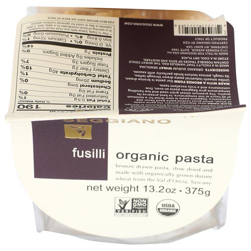 Pâtes Fusilli Bio Seggiano, 374 g