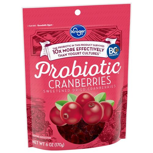 Kroger Canneberges séchées probiotiques 170 g