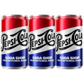 Pepsi Real Sugar Soda, mini-canettes, 7,5 oz, (paquet de 6), Cola, boisson gazeuse (l'emballage peut varier)