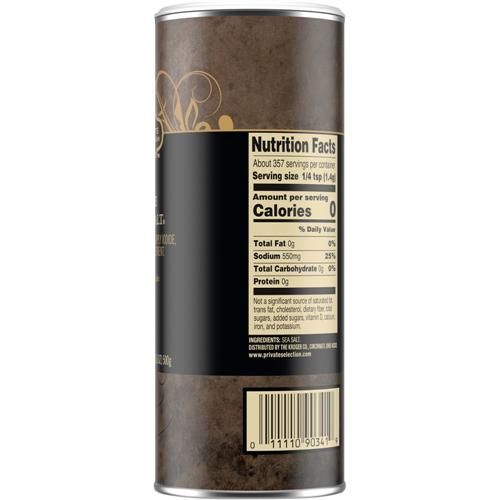 Sel de mer fin Méditerranéen Sélection Privée 17,6 oz