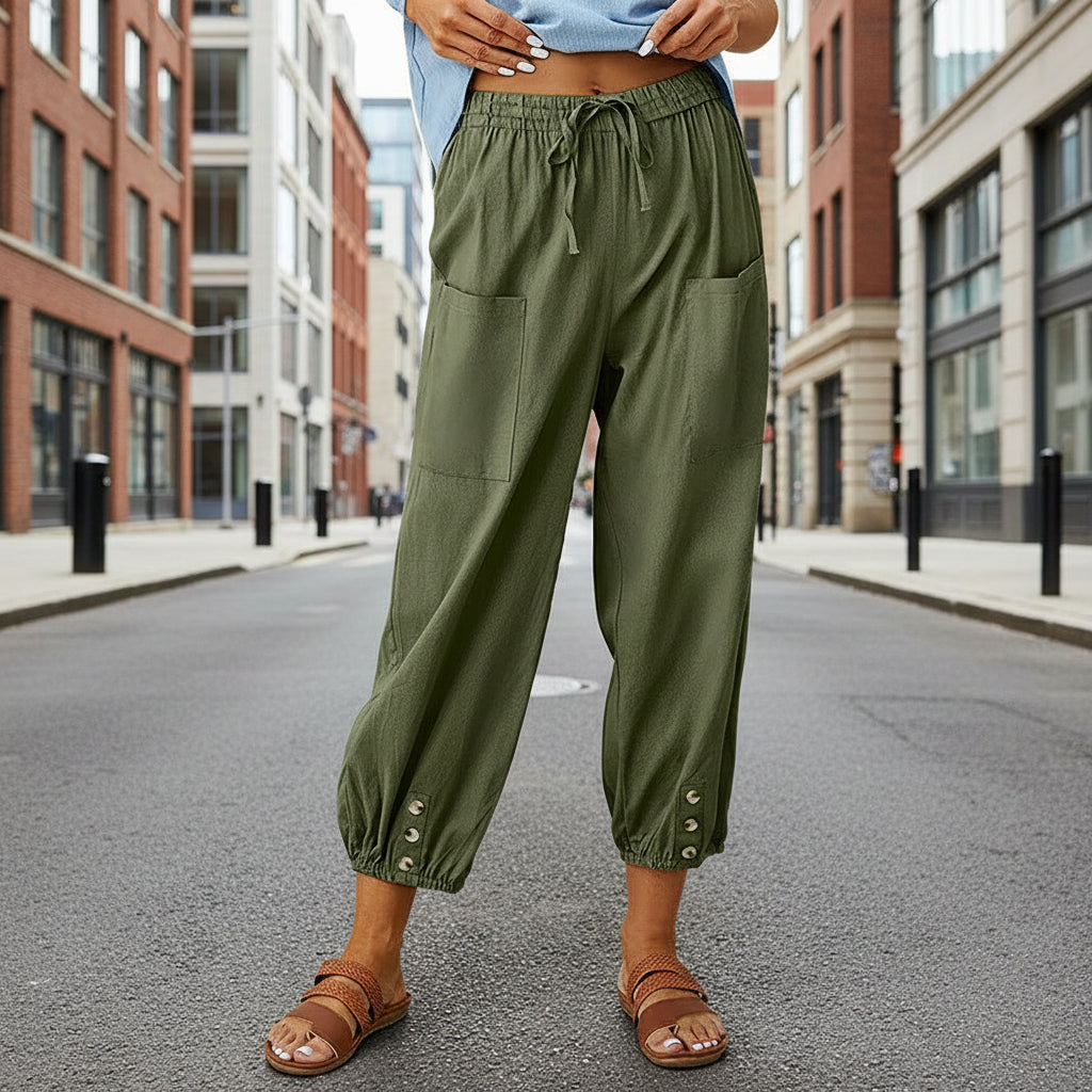 Ensemble décontracté 3 pièces ample avec pantalon | Tenue de détente pour femme