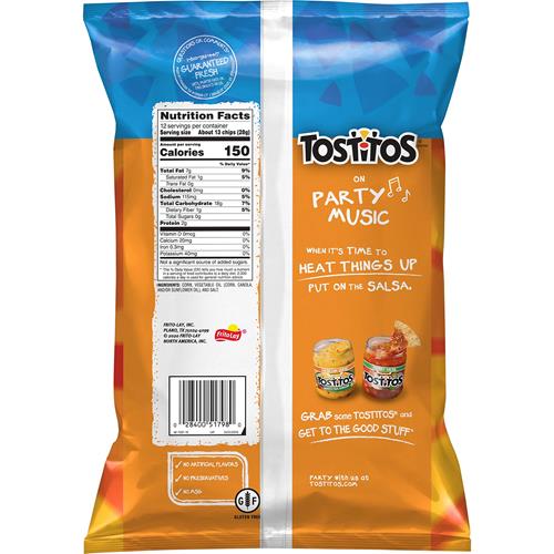 Tostitos Tortilla Chips Croustilles Rondes, 12 oz