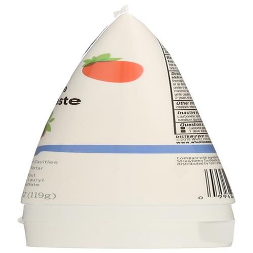 Dentifrice pour enfants au fluorure et à la fraise Whole Foods Market, 120 g