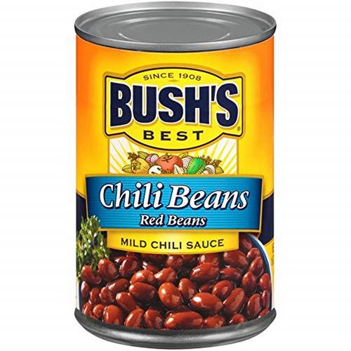 Haricots rouges Bushs Best en sauce chili, doux, 453 g