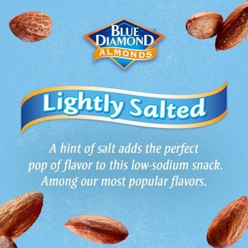 Amandes Blue Diamond, légèrement salées, faible en sodium, 170 g