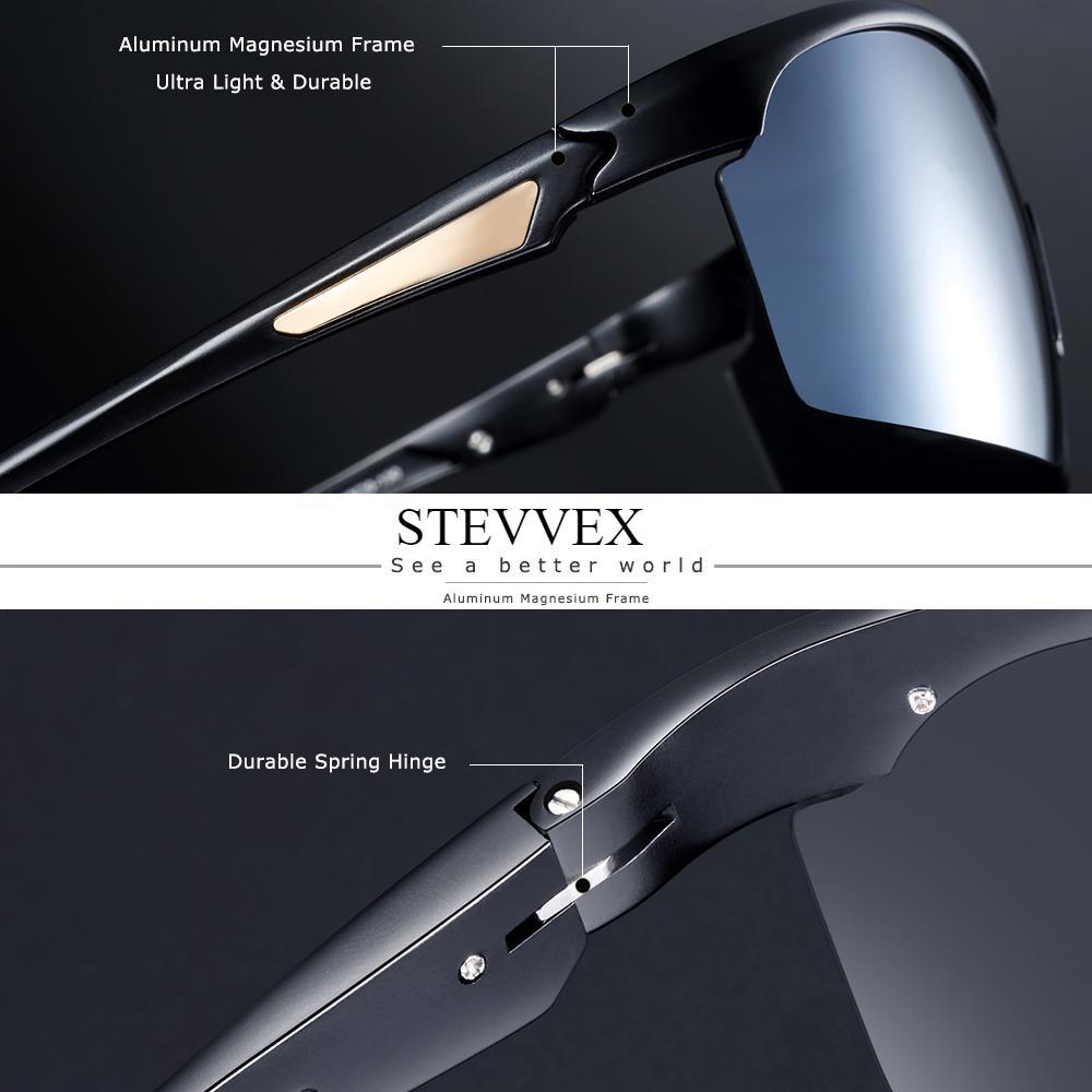 Nouvelles Lunettes de soleil de sport en aluminium polarisées anti-reflet pour femmes et hommes avec protection UV400