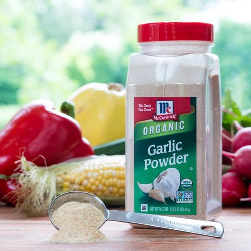 Poudre d'ail biologique McCormick, 475 g