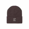 Bonnet en tricot personnalisé avec votre texte | Femstylo