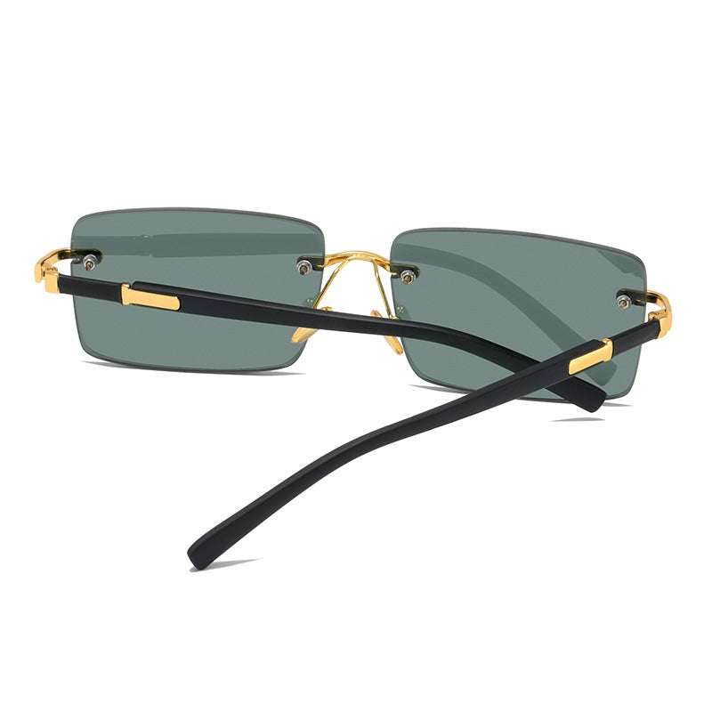 Lunettes de soleil sans monture en cristal – Légères et tendance