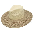 Peter Grimm Buenos Aires - Chapeau Fedora en Paille à Larges Bords
