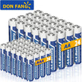 Lot de 48 piles : AA + AAA Carbone – 1,5 V, non rechargeables