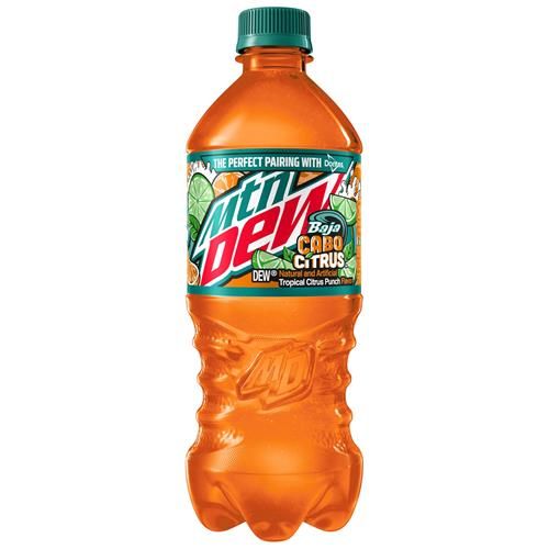 Mtn Dew Baja Cabo Citrus Lto 20oz