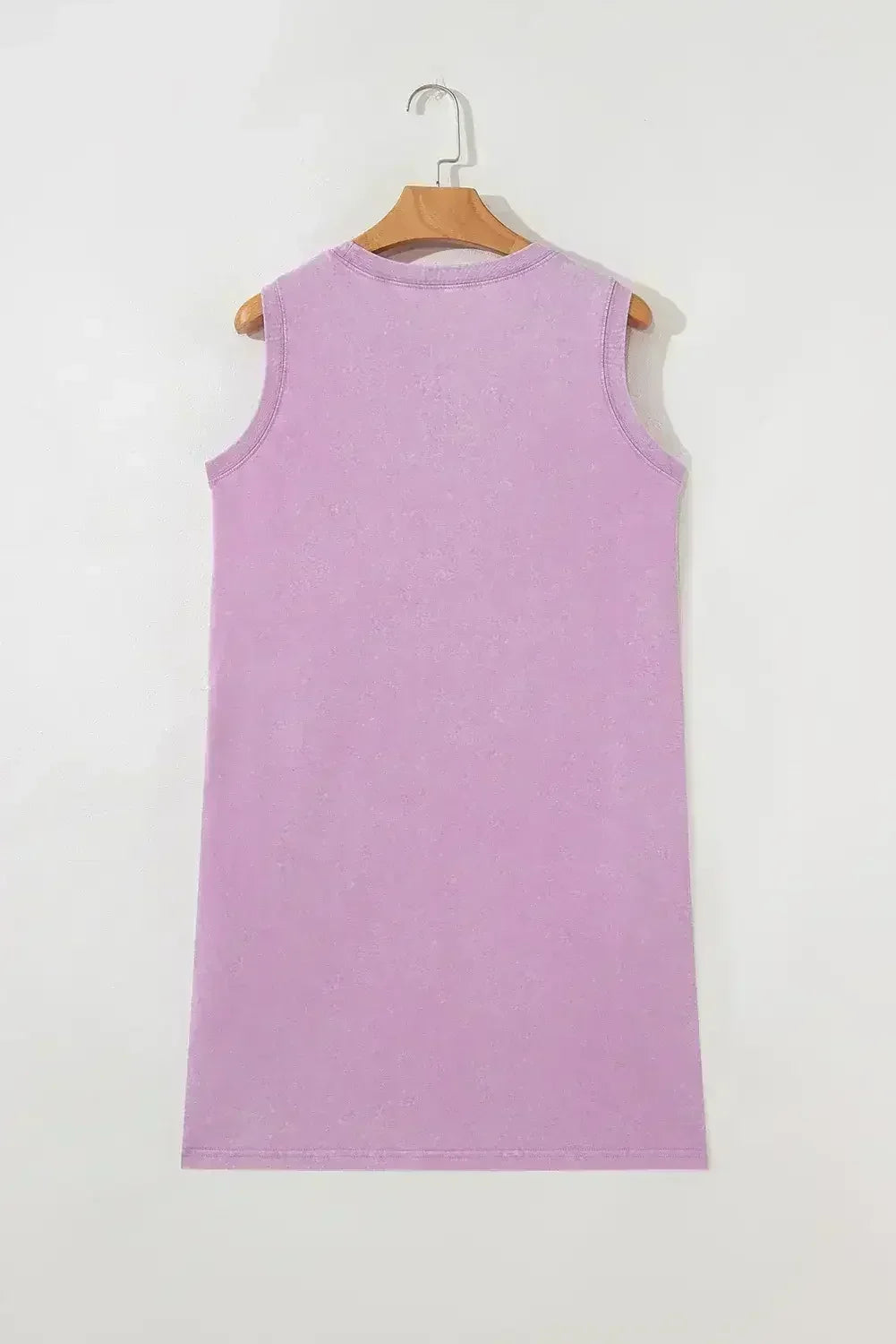 Mini-robe débardeur Beau Blue Mineral Wash à poches