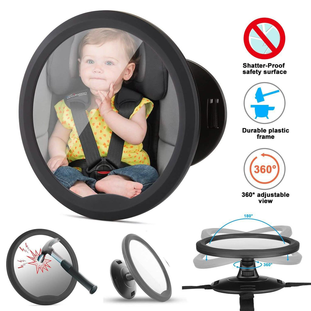Rétroviseur de voiture pour bébé