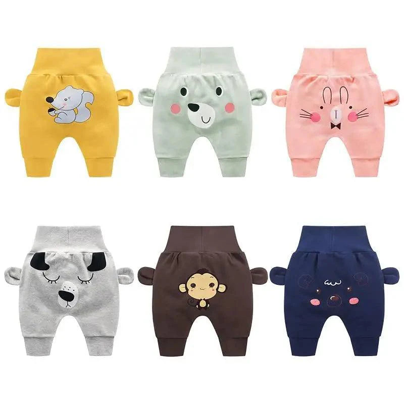 Pantalon mignon pour bébé garçon fille motif dessin animé, pantalon enfant en bas âge printemps automne nouveau-né