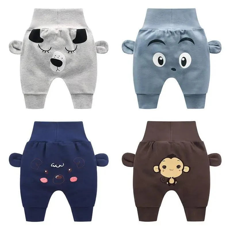 Pantalon mignon pour bébé garçon fille motif dessin animé, pantalon enfant en bas âge printemps automne nouveau-né