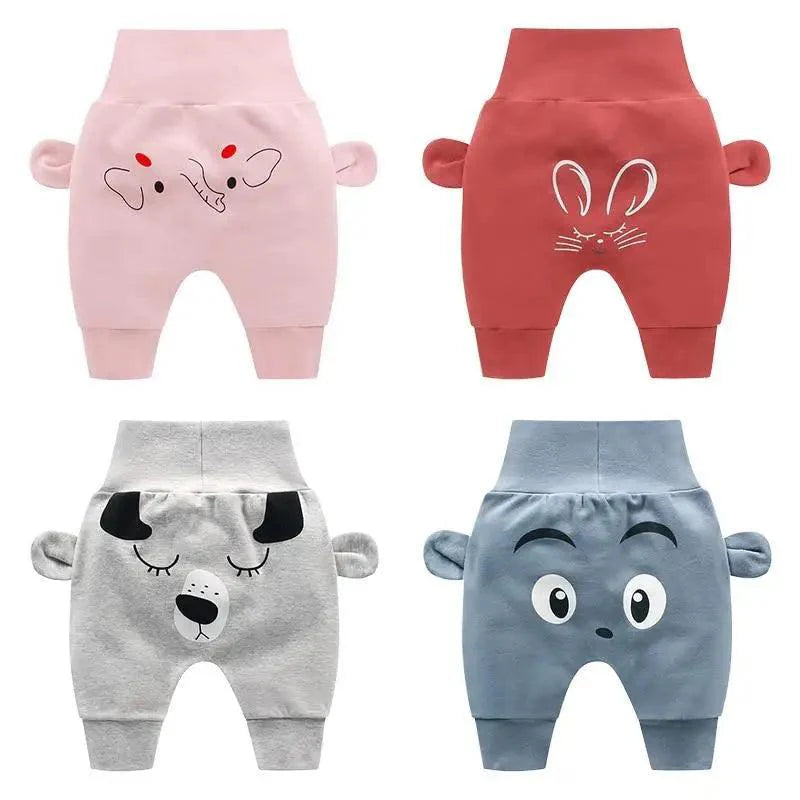 Pantalon mignon pour bébé garçon fille motif dessin animé, pantalon enfant en bas âge printemps automne nouveau-né
